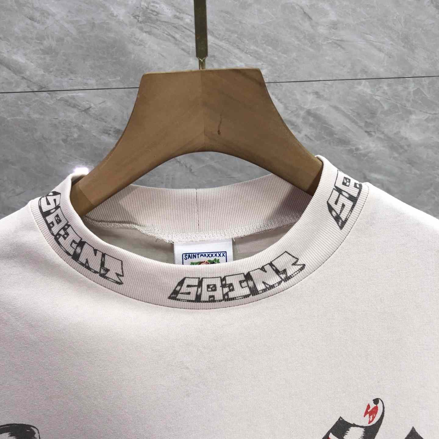 Saint Michael x Alexis Ross ALX LS Tee Drawing  - DesignerGu