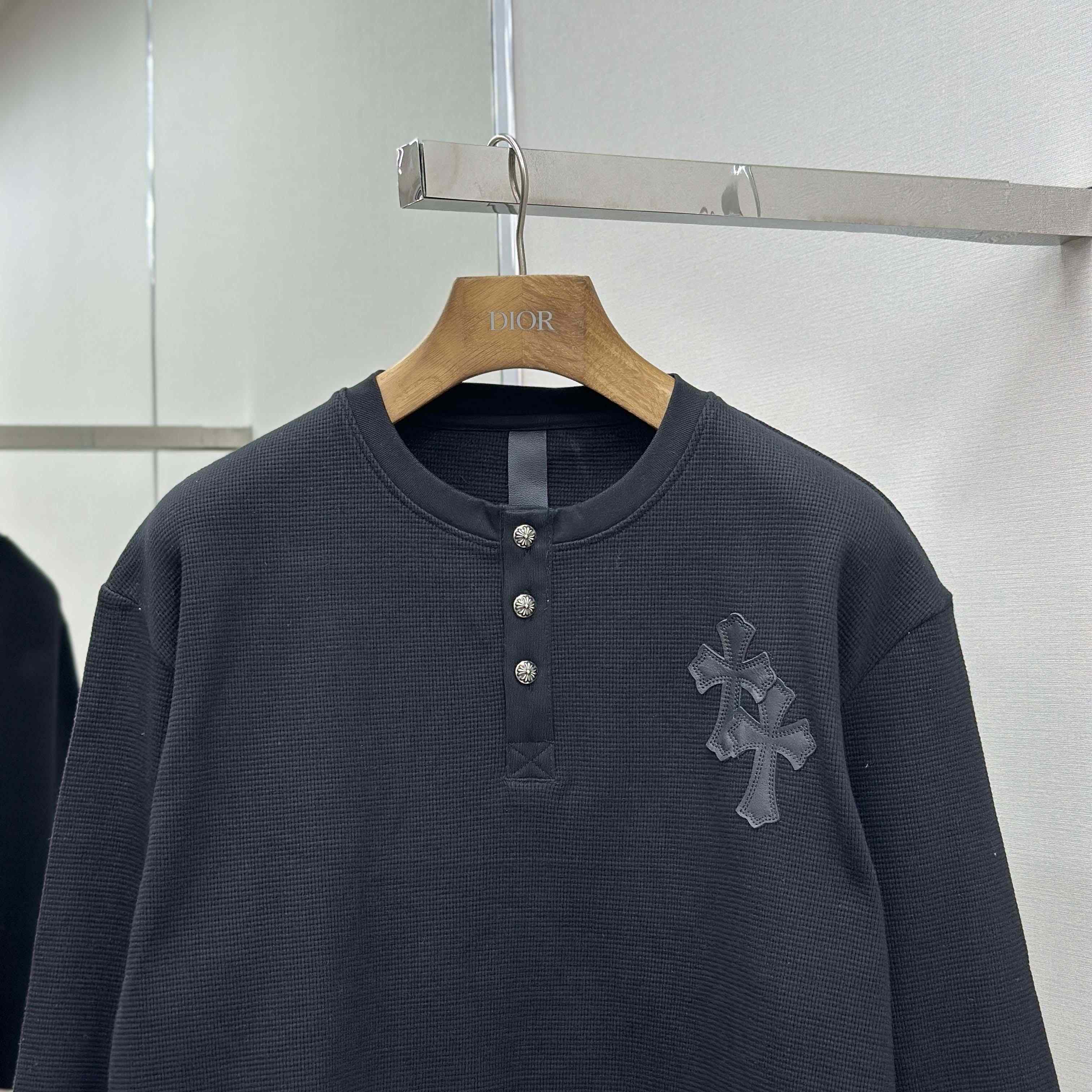 Chrome Hearts Long Sleeve Button - DesignerGu