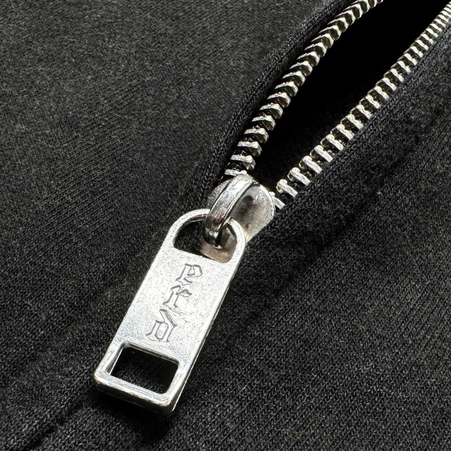 Enfants Riches Déprimés Cotton Jersey Zip-Up Hoodie - DesignerGu