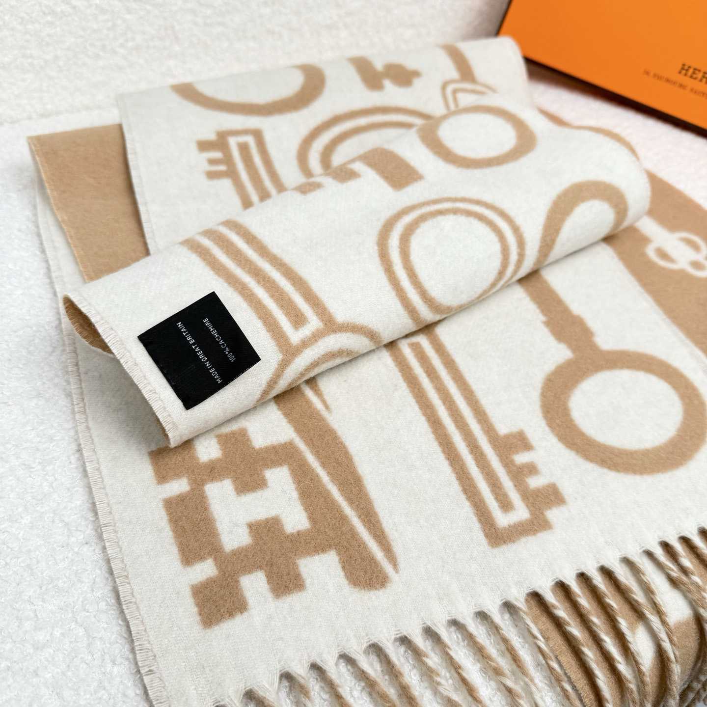 Hermes Casaque Porte-Clefs Scarf - DesignerGu