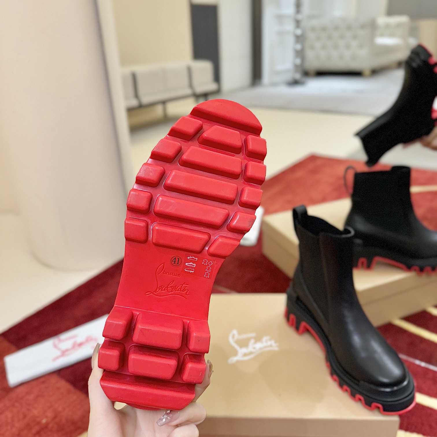 Christian Louboutin Marchacroche Dune Boots  - DesignerGu