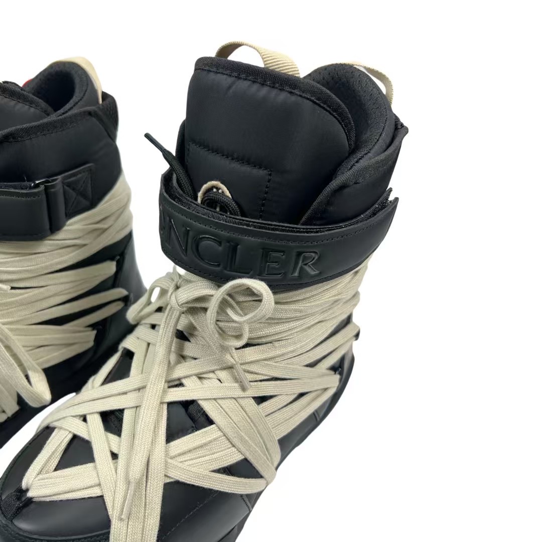 Rick Owens x Moncler SS25 Amber Snow Boots - DesignerGu