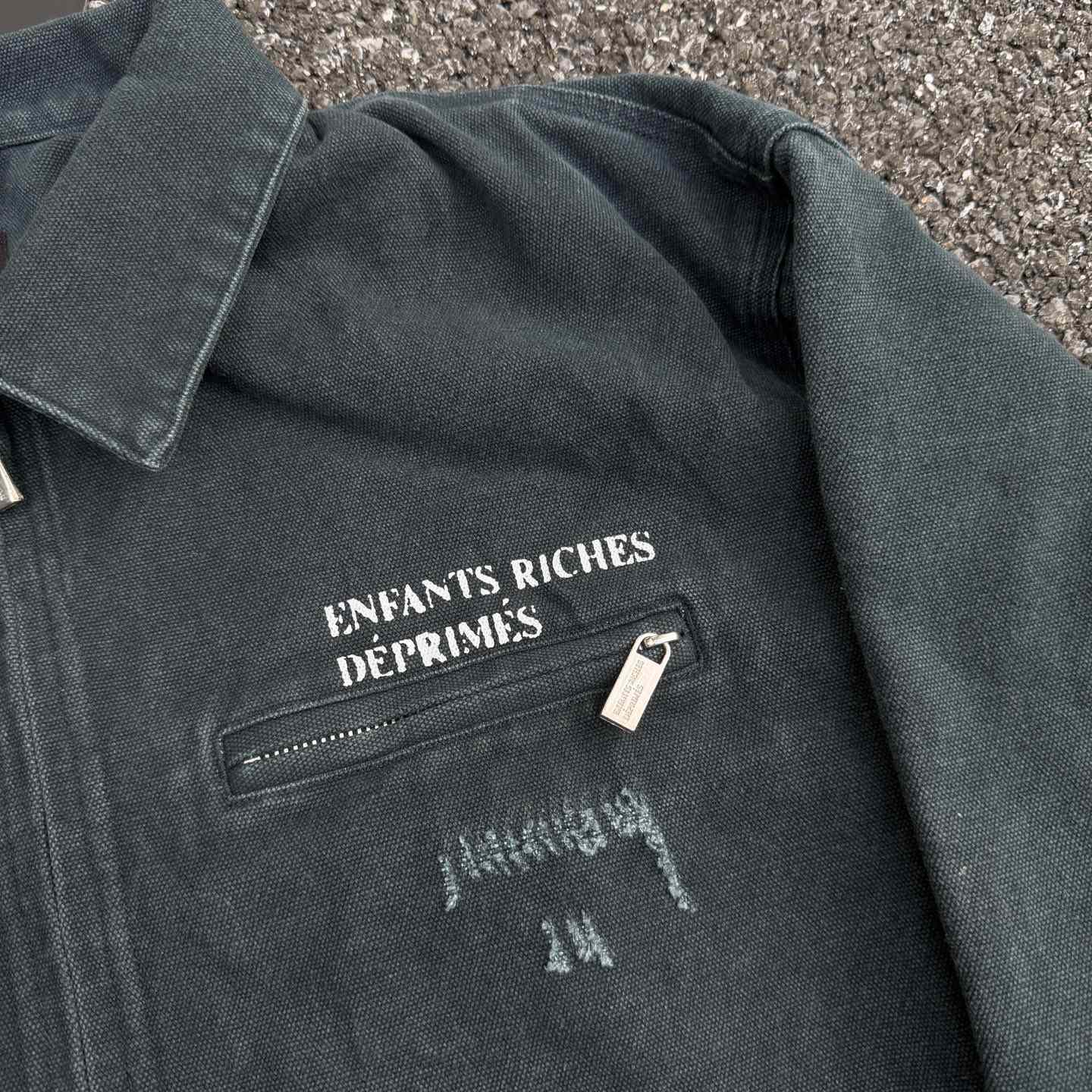 Enfants Riches Deprimes Logo Workwear Jacket - DesignerGu