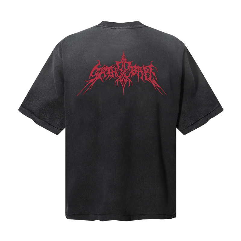 Saint Michael Zange Washed T-shirt - DesignerGu