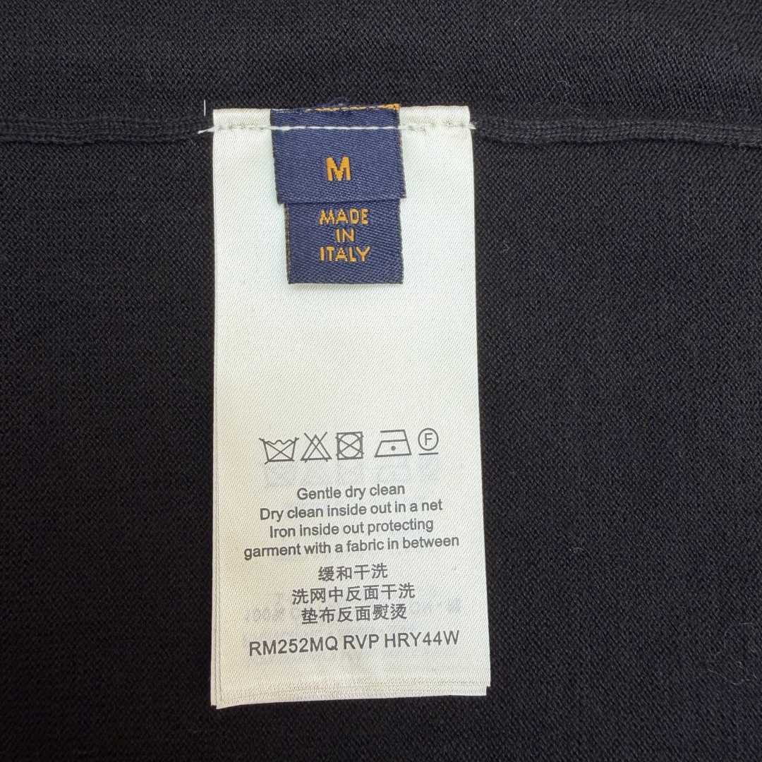 Louis Vuitton Short-Sleeved Intarsia Crewneck   1AJBUZ - DesignerGu