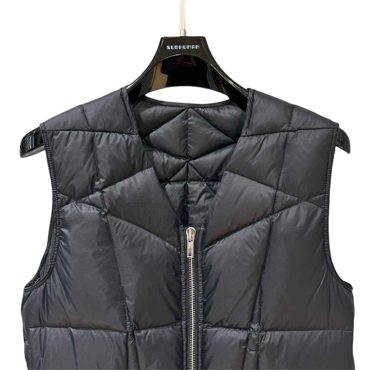 Rick Owens Quilted Down Puffer Vest - DesignerGu