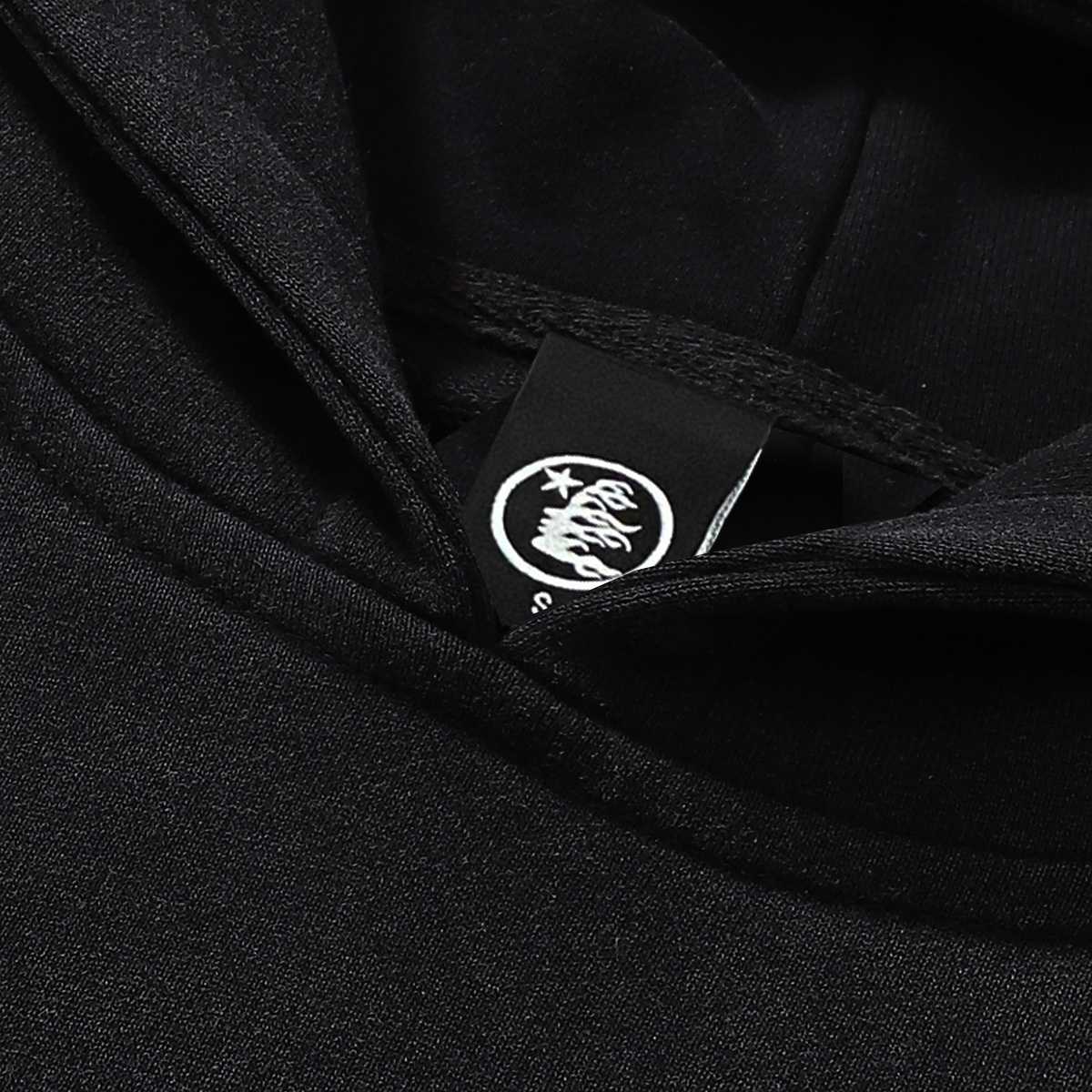 Hellstar Blazing Flame Washed Hoodie  - DesignerGu