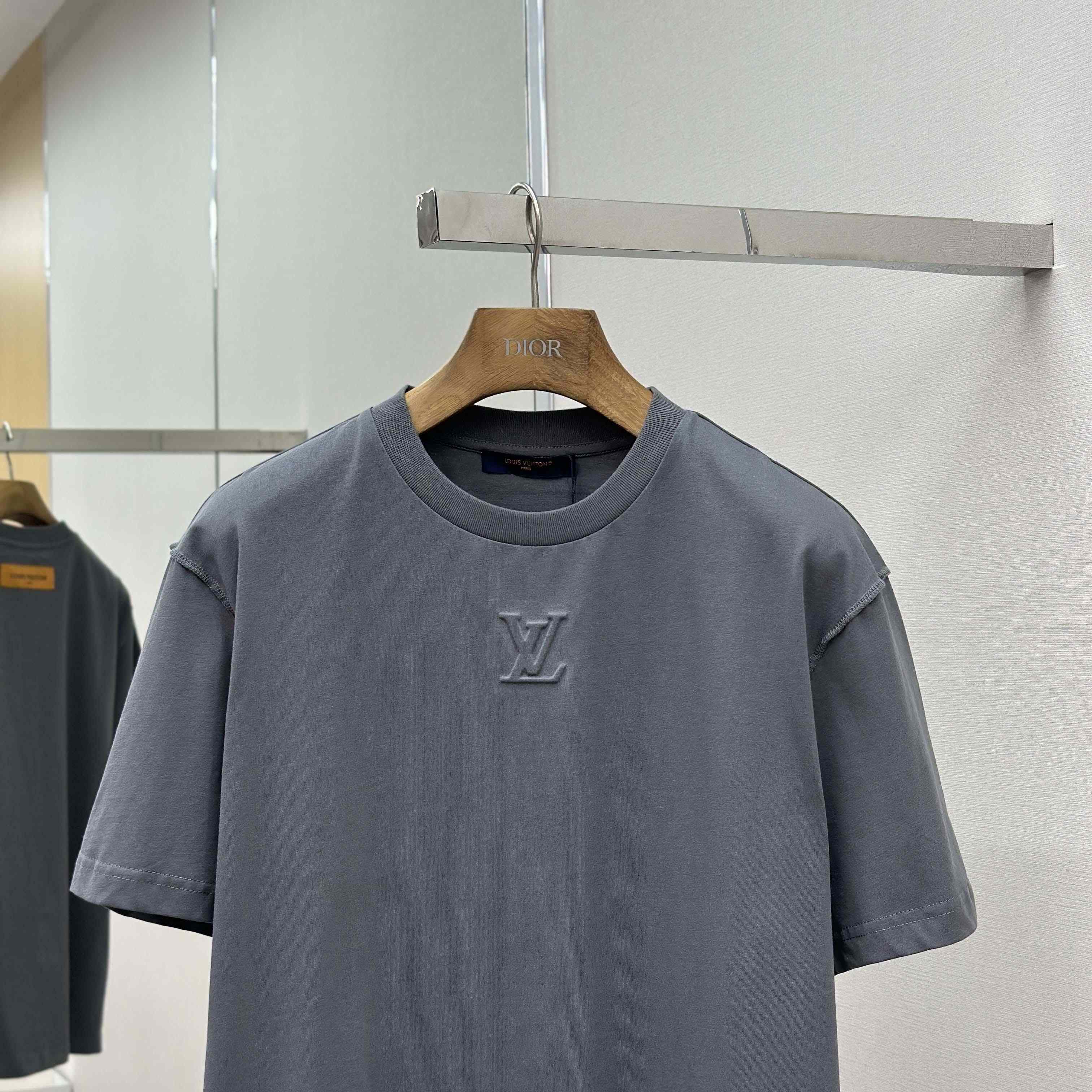 Louis Vuitton Embossed LV T-Shirt - DesignerGu
