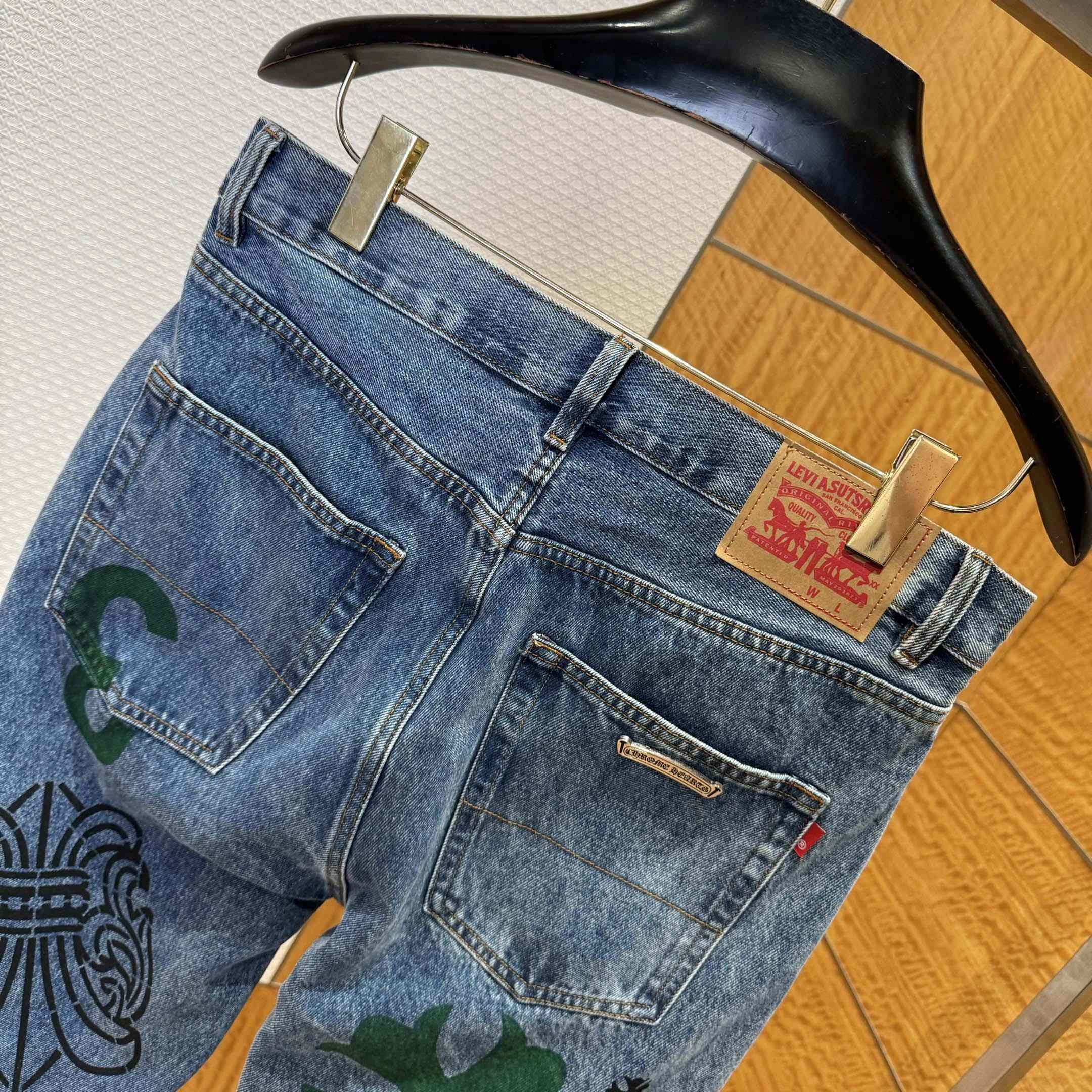 Chrome Hearts Jeans - DesignerGu