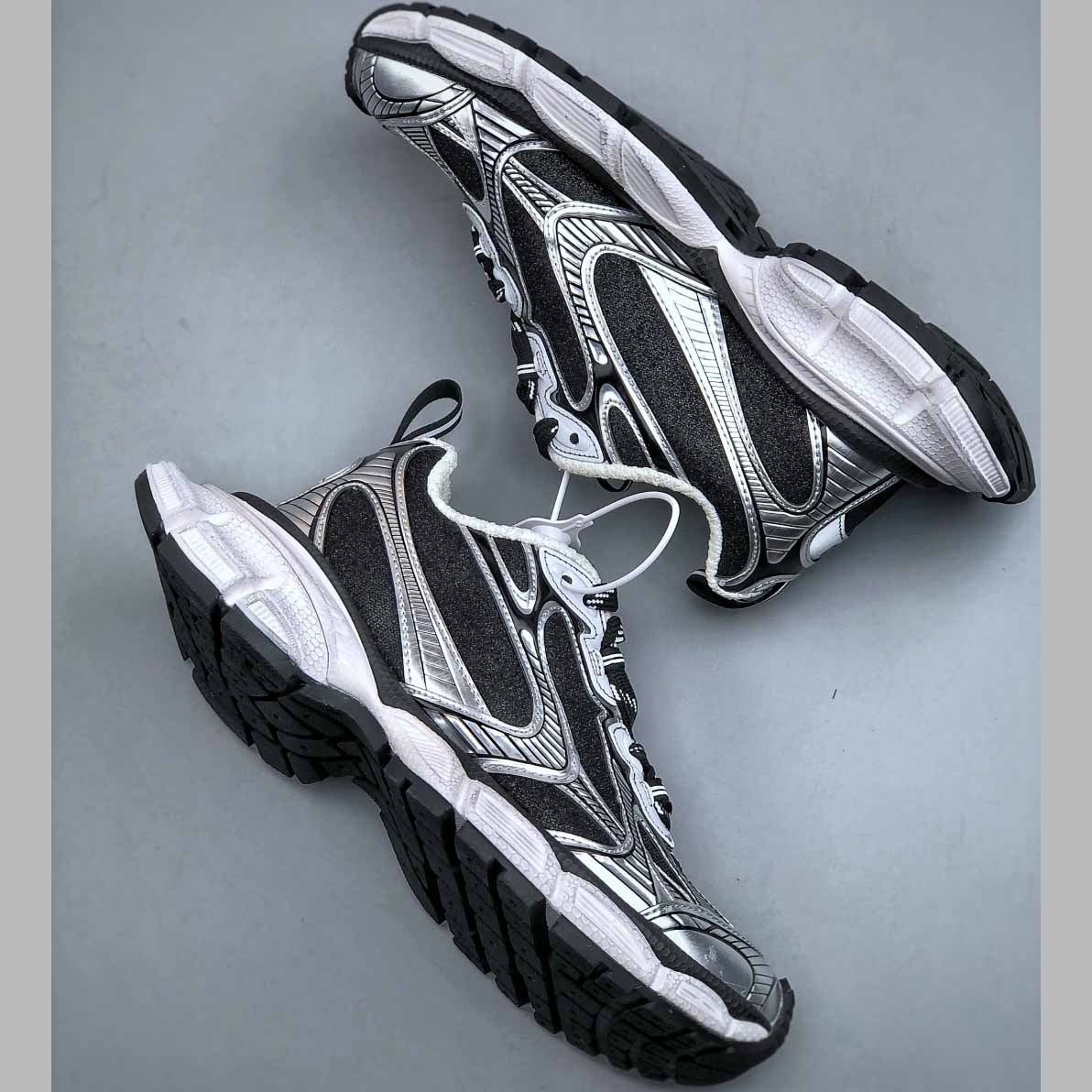 Balenciaga Phantom Sneaker “Triple White” 734731 W3XLX 1080 - DesignerGu