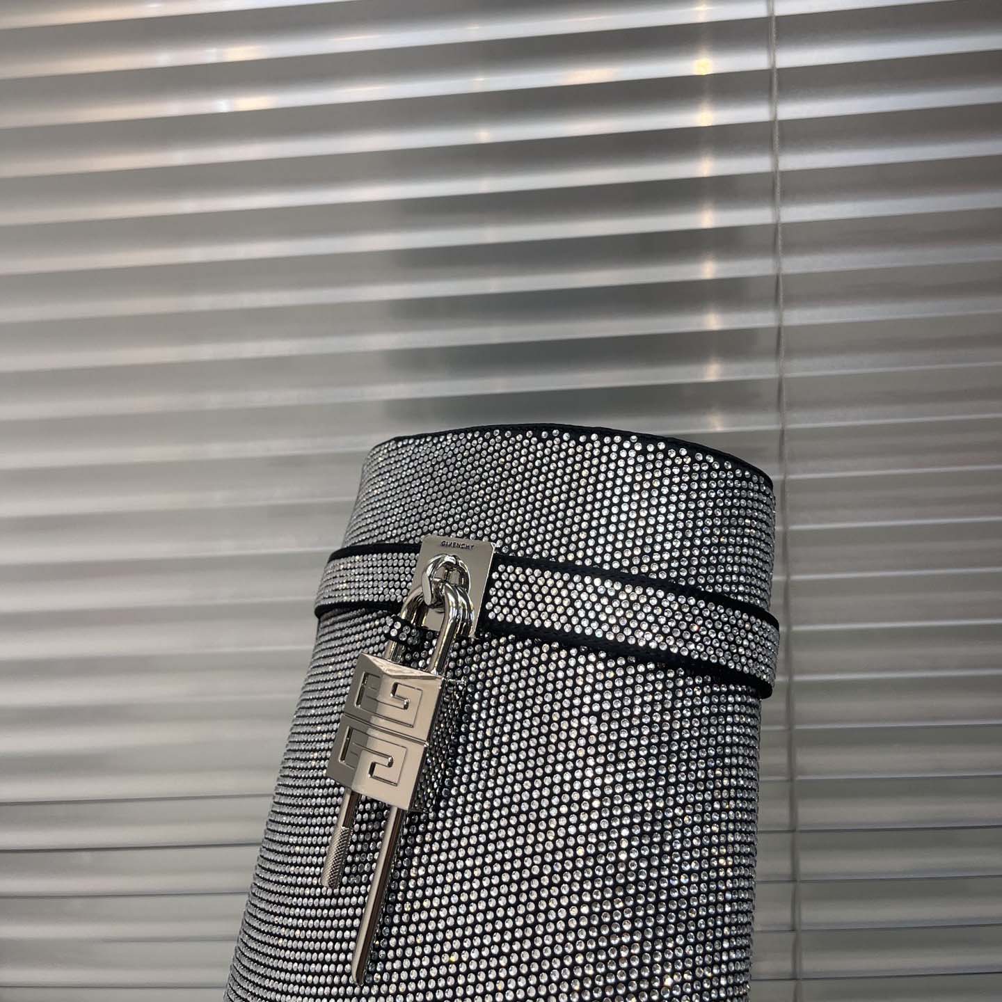 Givenchy Shark Lock Leather Knee-high Boots - DesignerGu