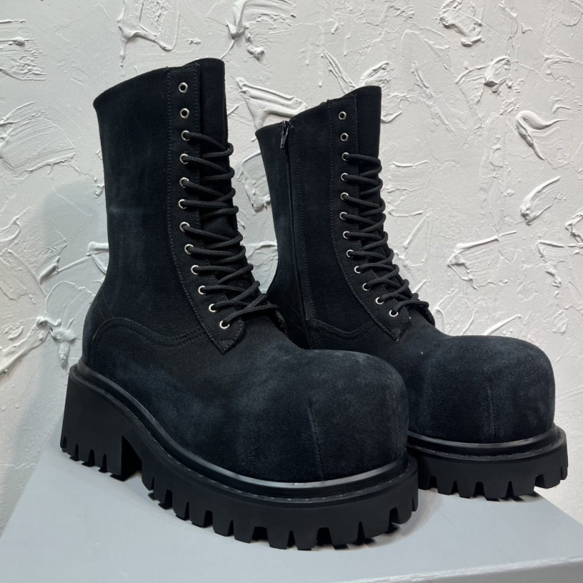 Balenciaga Stomper Bootie 'Black' - DesignerGu