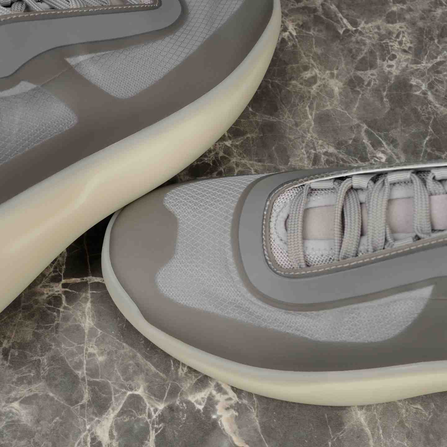 Prada America's Cup Re-Nylon And Bike Fabric Sneakers - DesignerGu