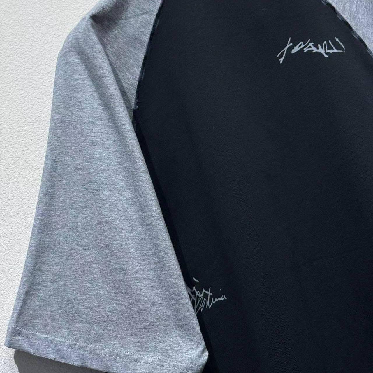 Balenciaga Banana Raglan Oversized T-Shirt In Faded Black Dry Jersey - DesignerGu