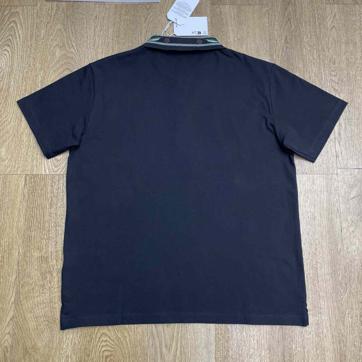 Casablanca Laurel Pique Short Sleeve Polo Shirt    c1098 - DesignerGu