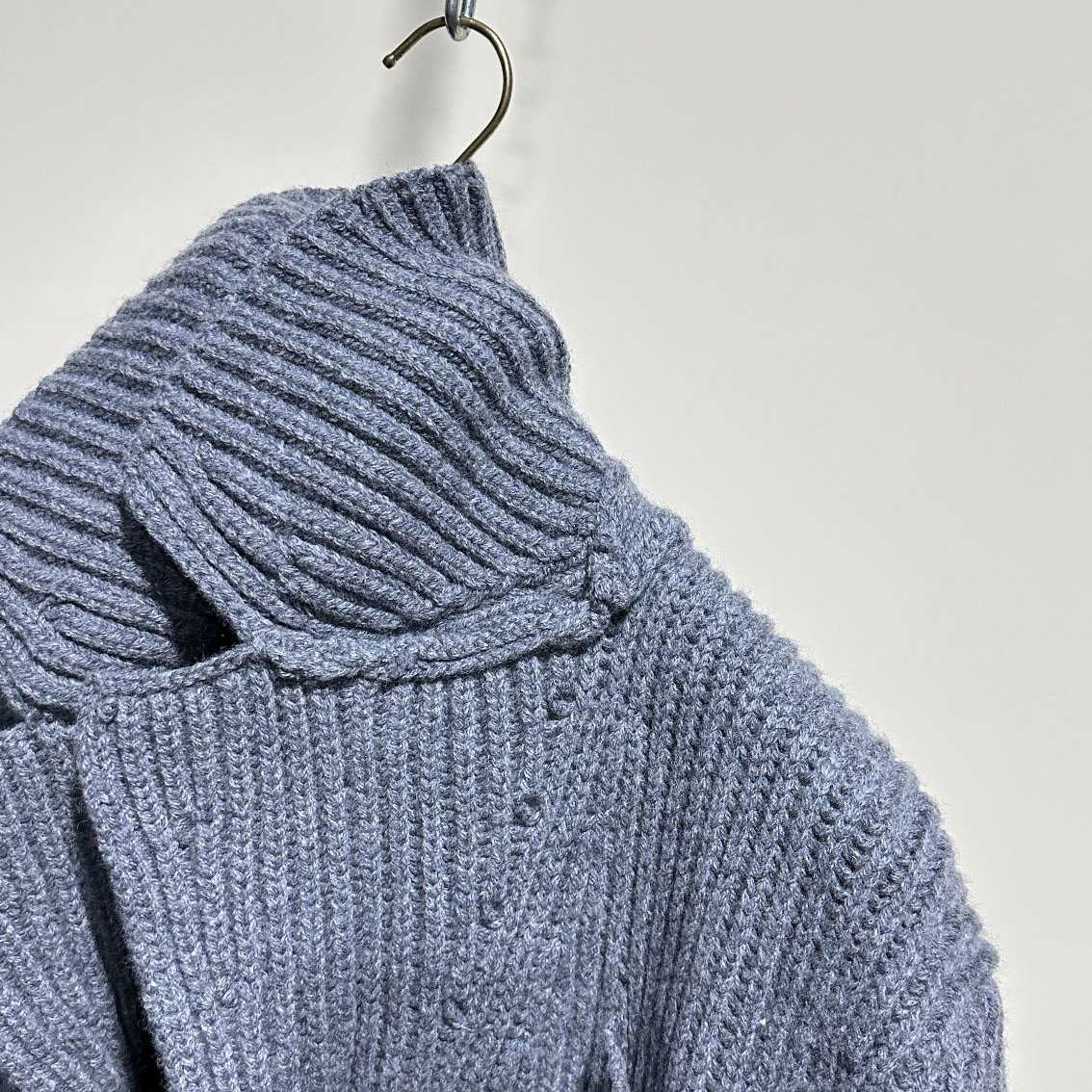 Bottega Veneta Felted Wool Knitted Coat - DesignerGu