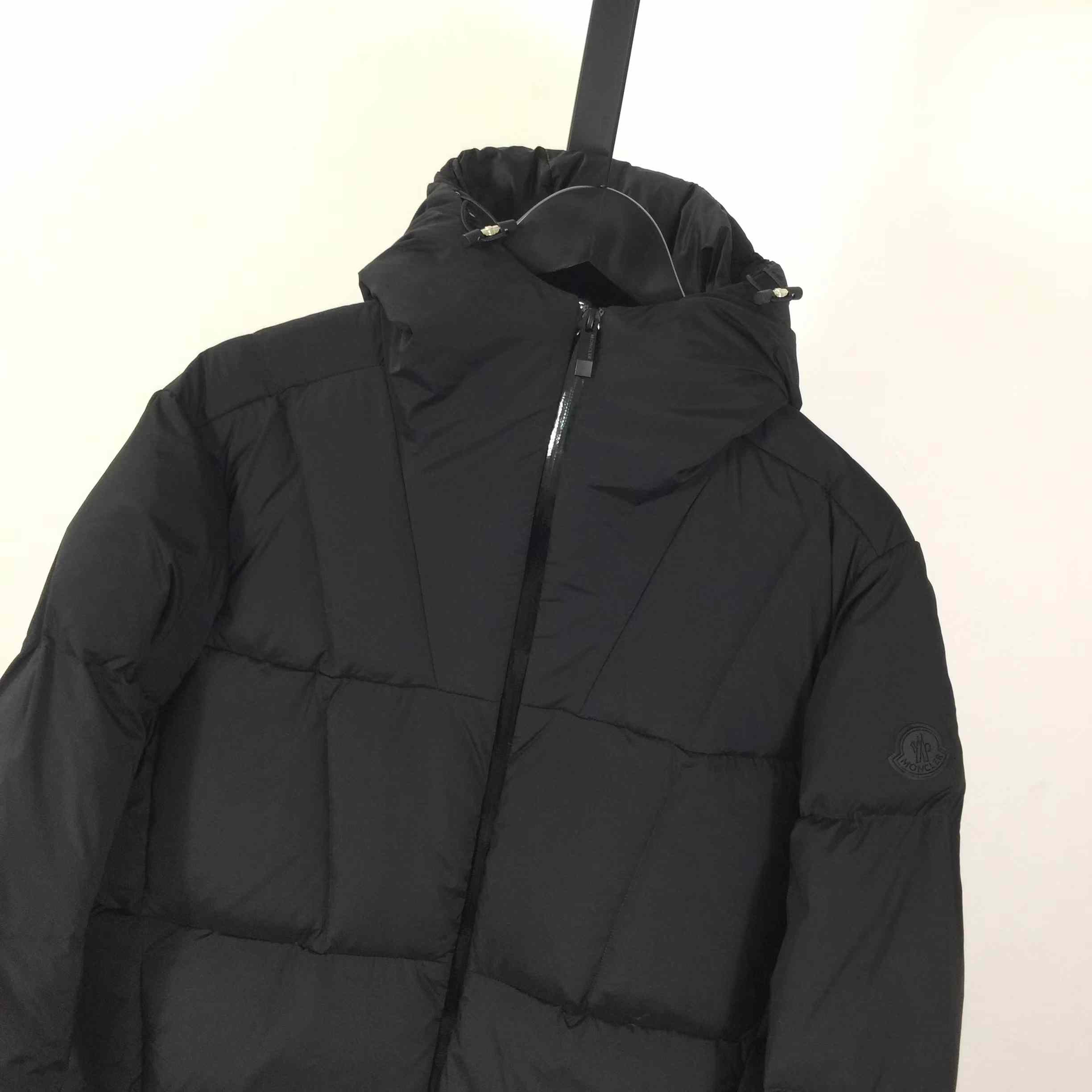 Moncler Fusain Hooded Short Down Jacket - DesignerGu