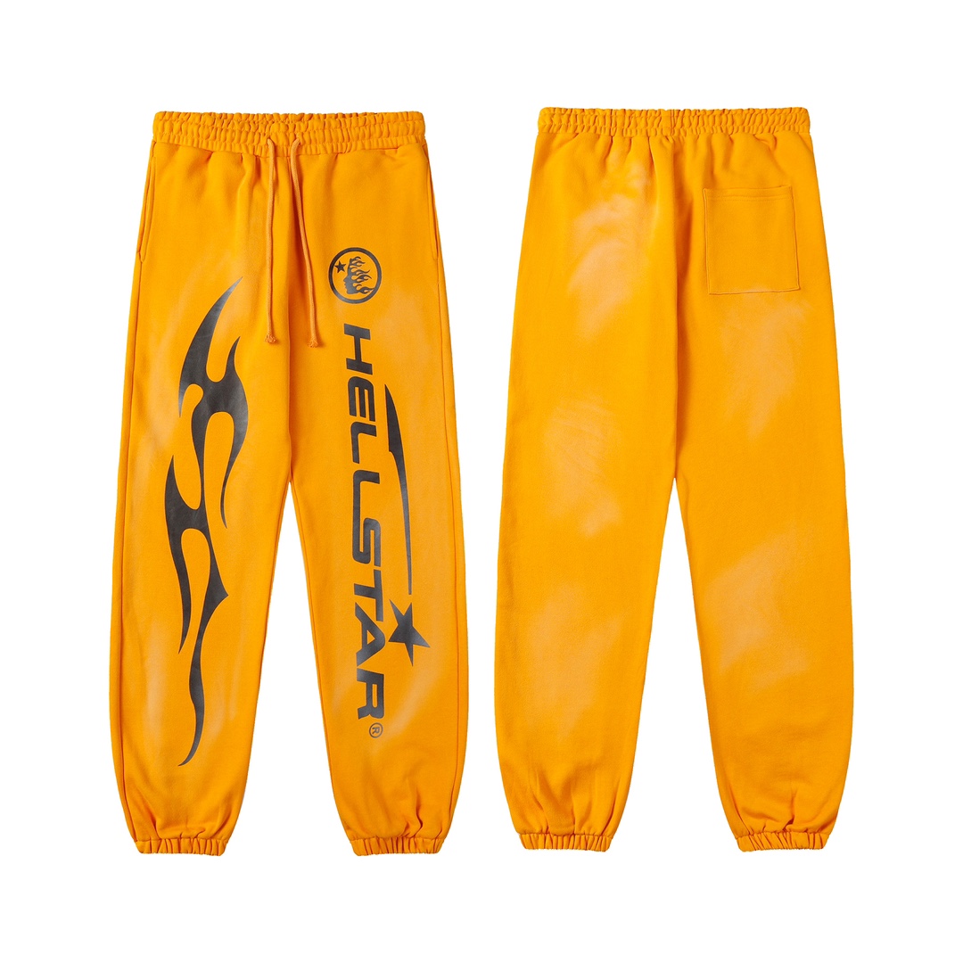 Hellstar Cotton Hoodie And Sweatpant - DesignerGu