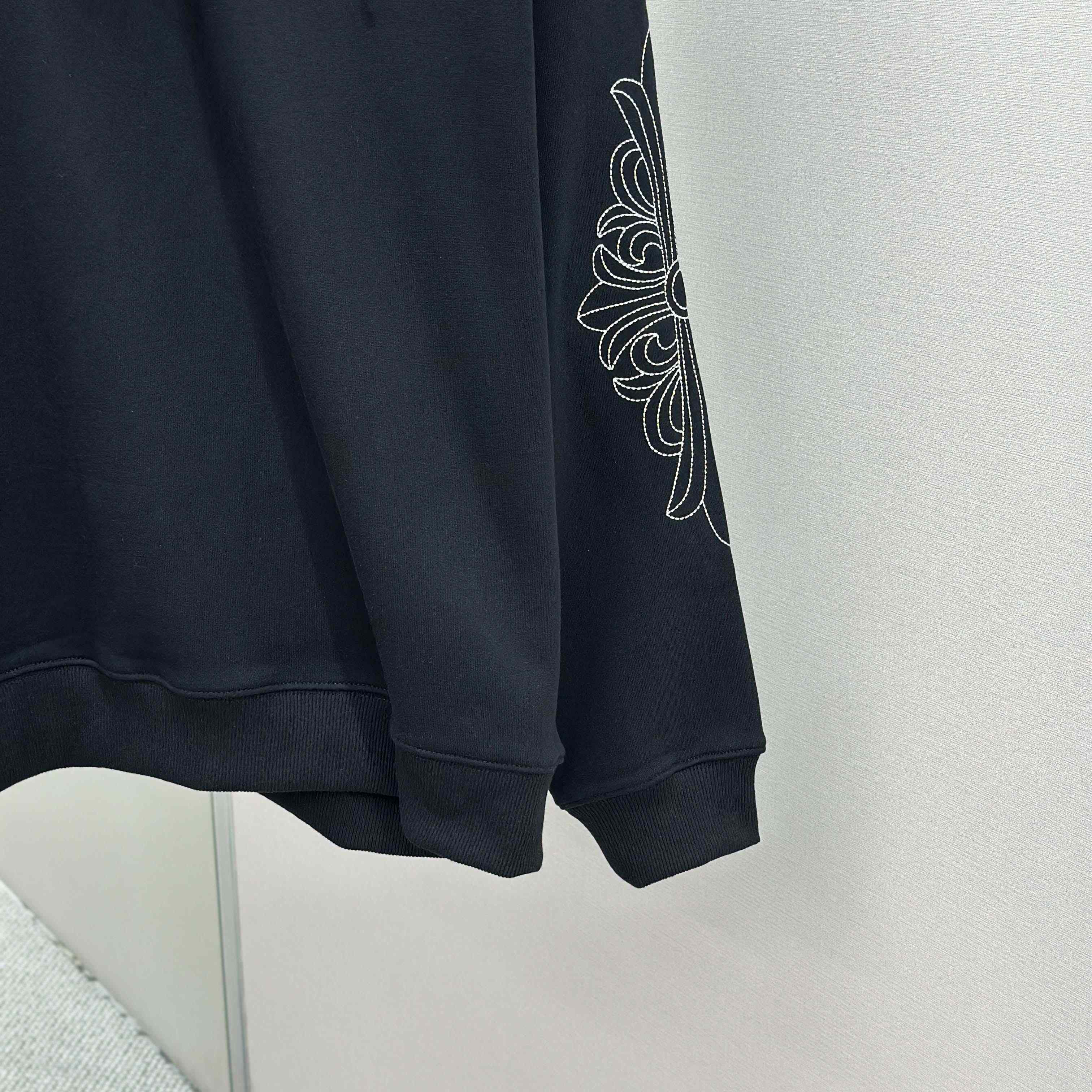 Chrome Hearts Half-zip Sweatshirt - DesignerGu