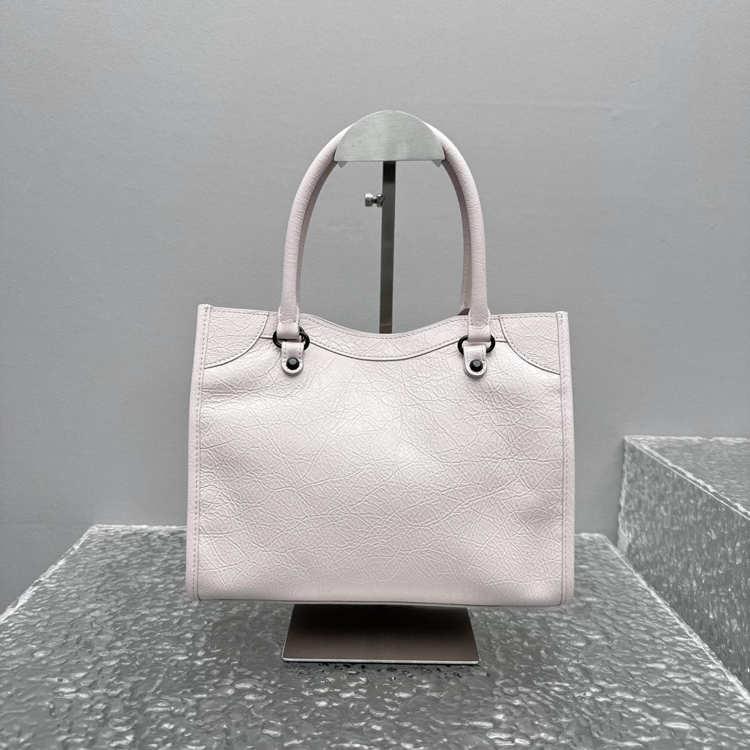 Balenciaga Le City Tote Bag Mini In Petal Pink - DesignerGu