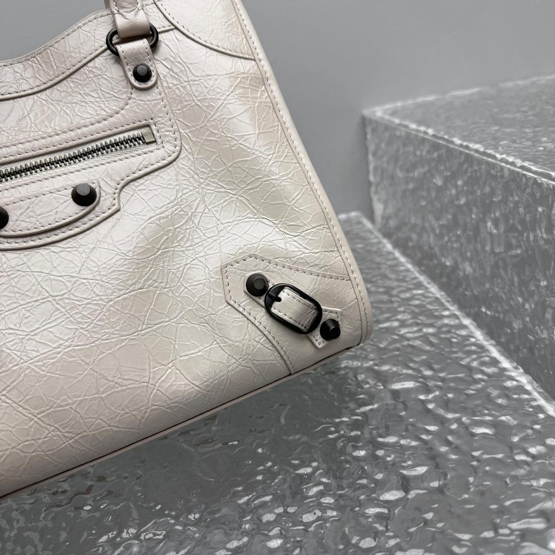 Balenciaga Le City Tote Bag Mini In Almond  - DesignerGu