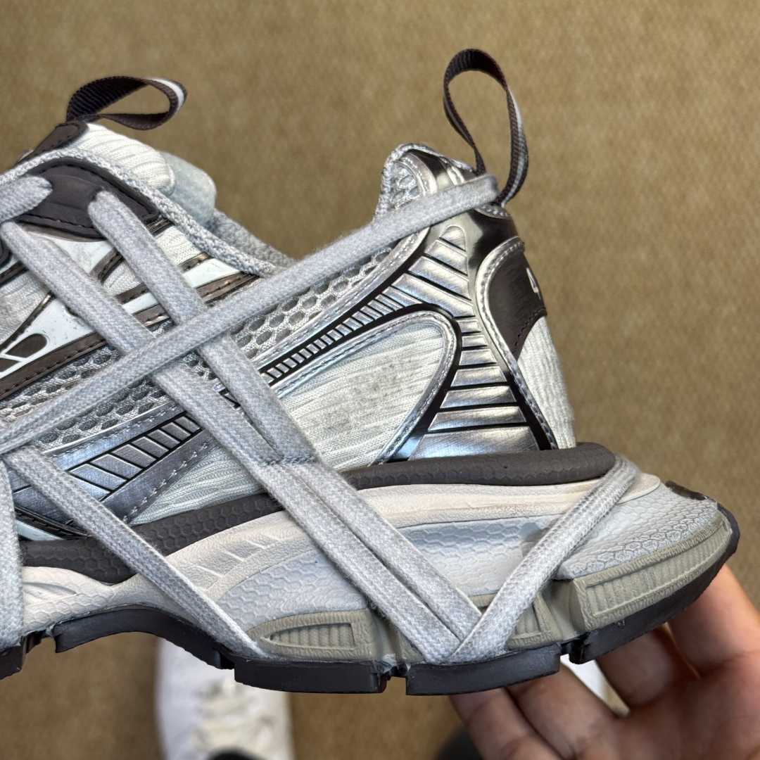 Balenciaga 3XL “Spider-Man” Lace-Up Sneaker – Grey  - DesignerGu