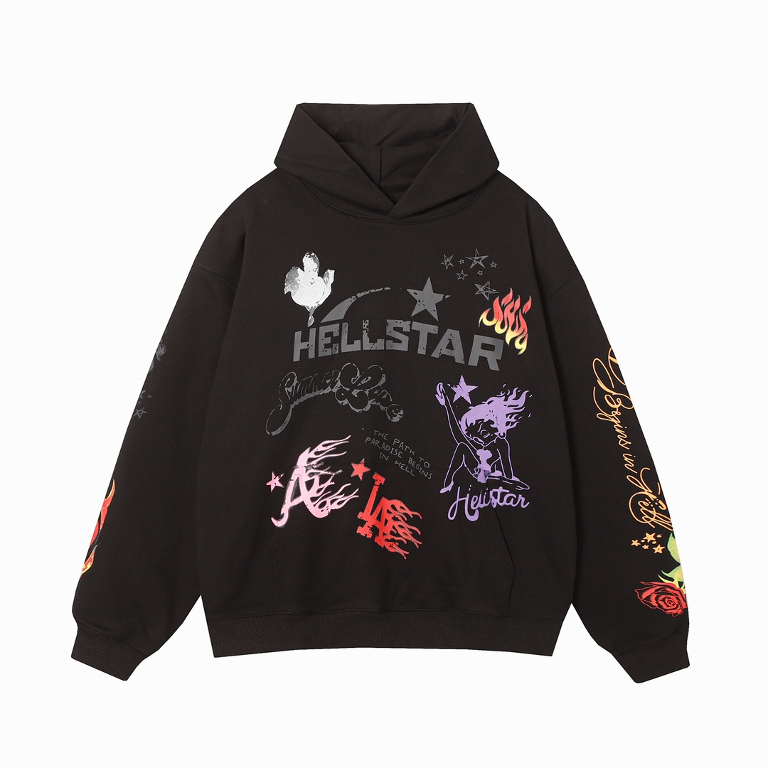 Hellstar Graphic Hoodie - DesignerGu
