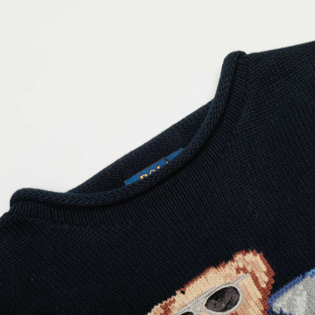 Ralph Lauren Polo Bear Cotton Sweater - DesignerGu