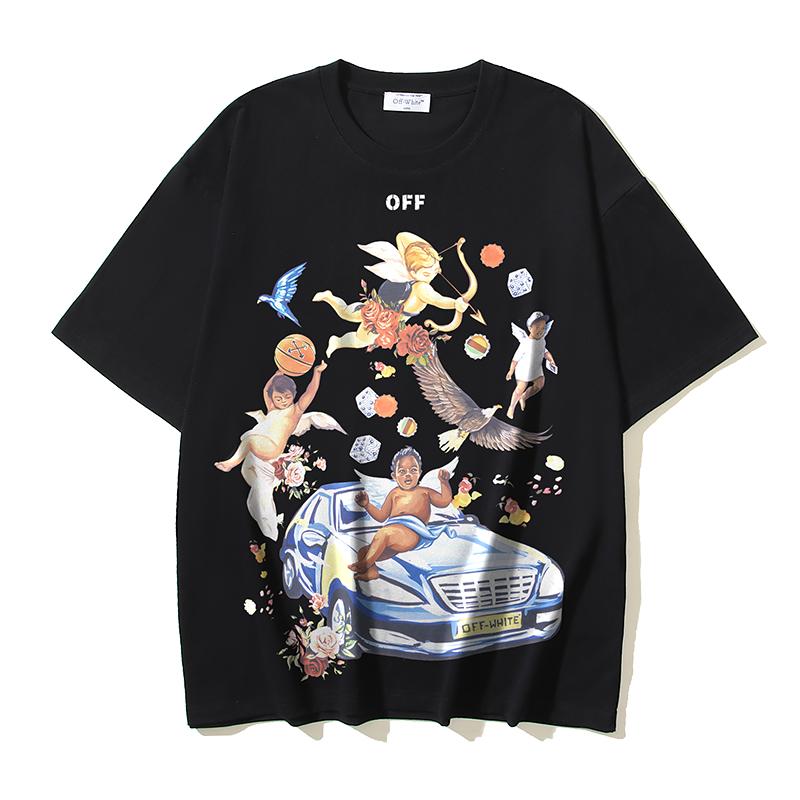 Off-White Fresco Arrow T-Shirt In Black - DesignerGu