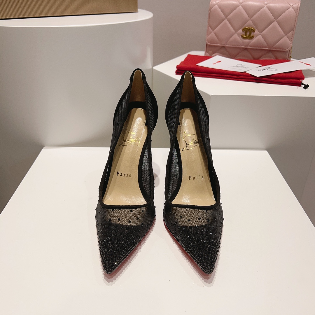 Christian Louboutin Degrastrass Red Carpet 100 mm Pumps - DesignerGu