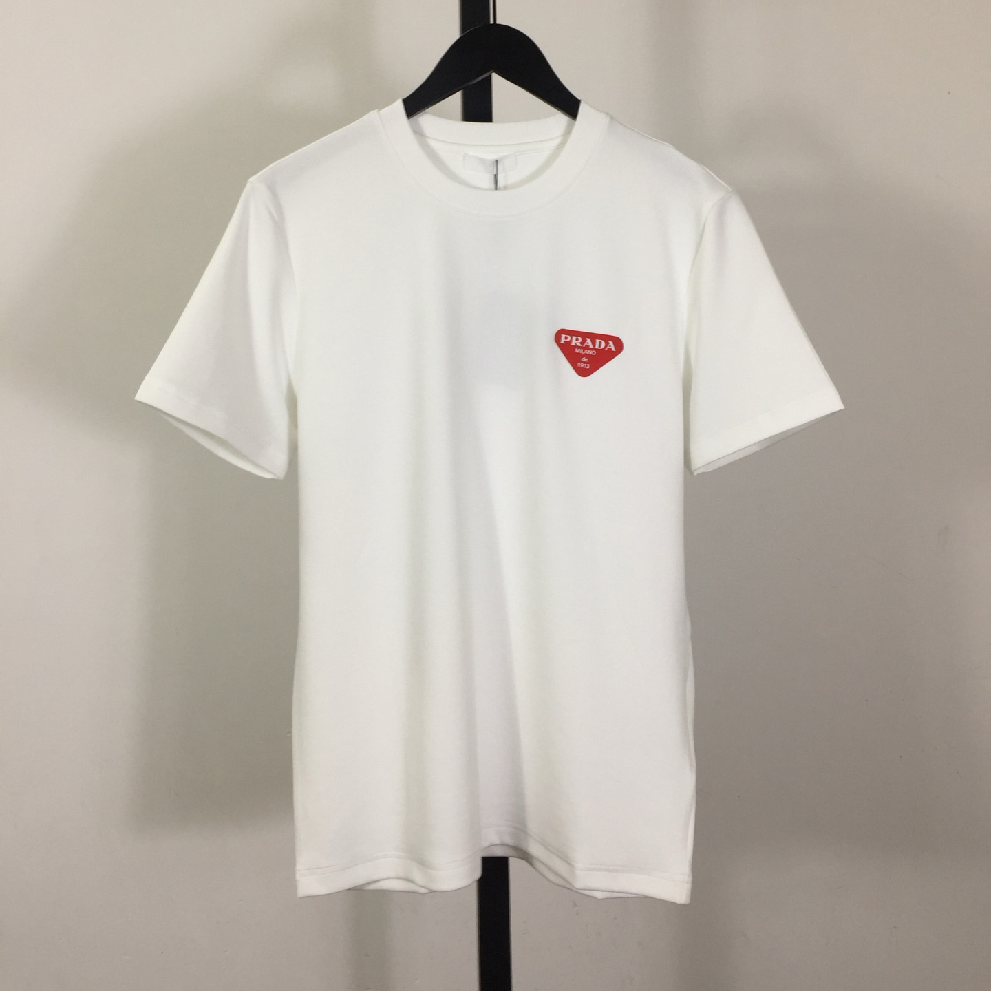 Prada Logo Cotton Tee - DesignerGu