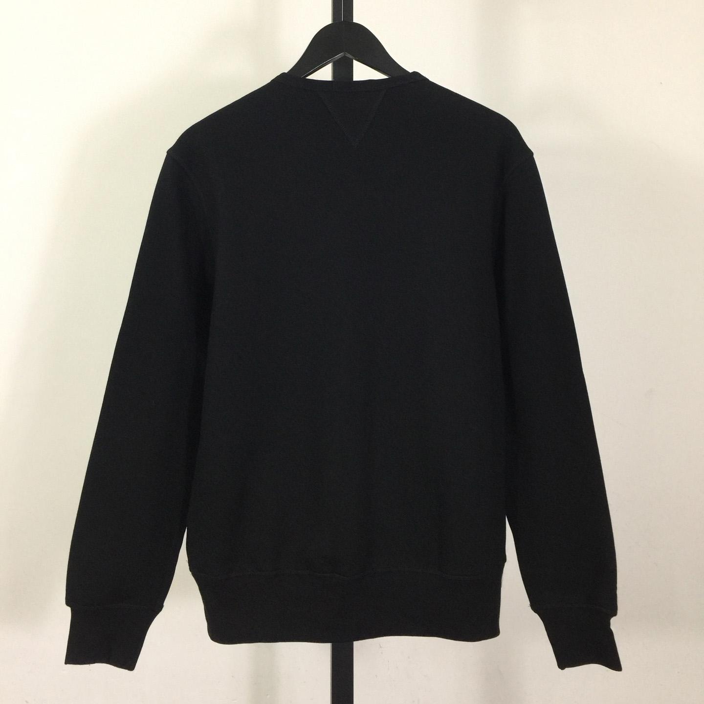 Ralph Lauren Black Cotton-blend Crewneck - DesignerGu