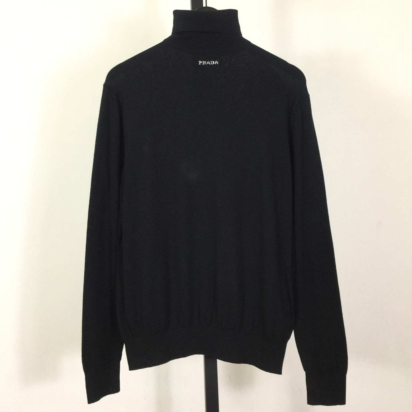 Prada Black Wool Turtleneck - DesignerGu