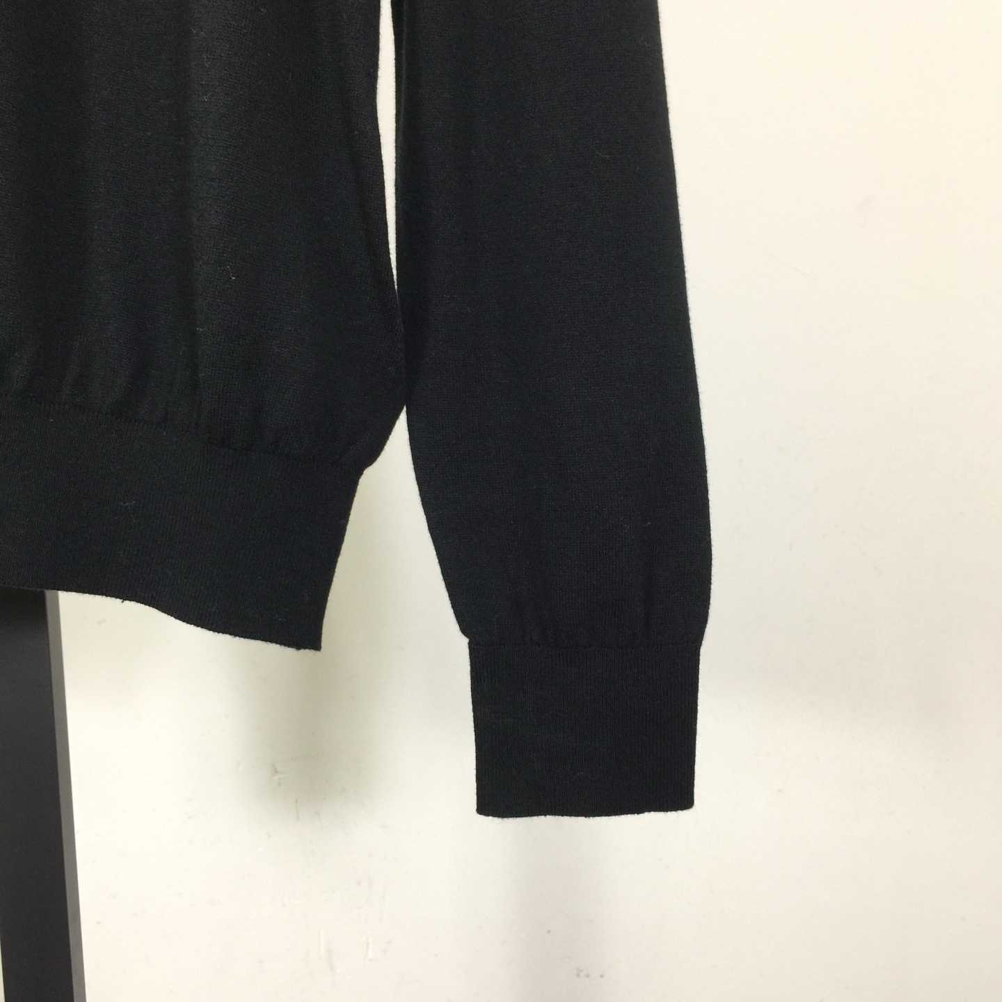 Prada Black Wool Turtleneck - DesignerGu