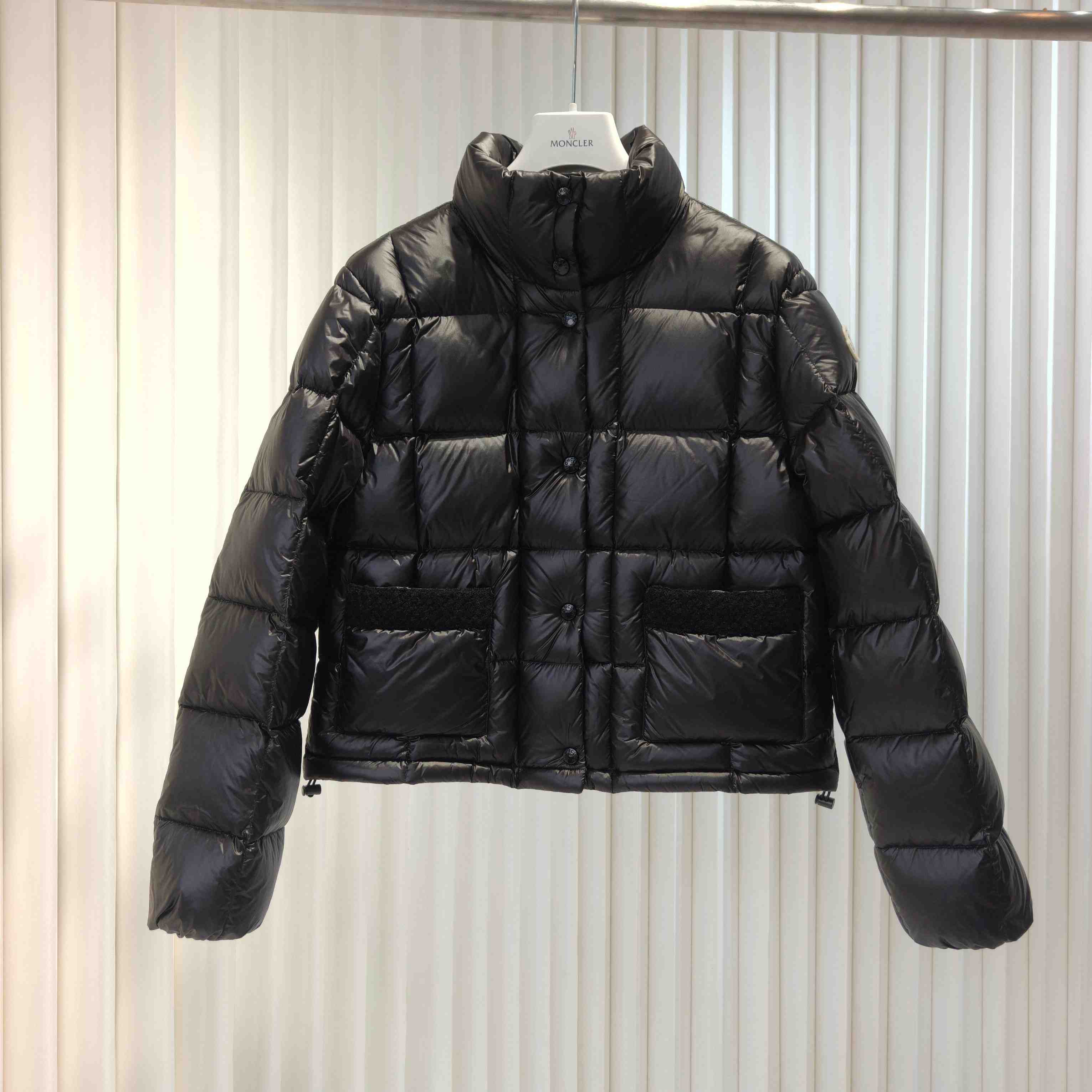 Moncler Jarcieu Braided Trim Short Down Jacket  - DesignerGu
