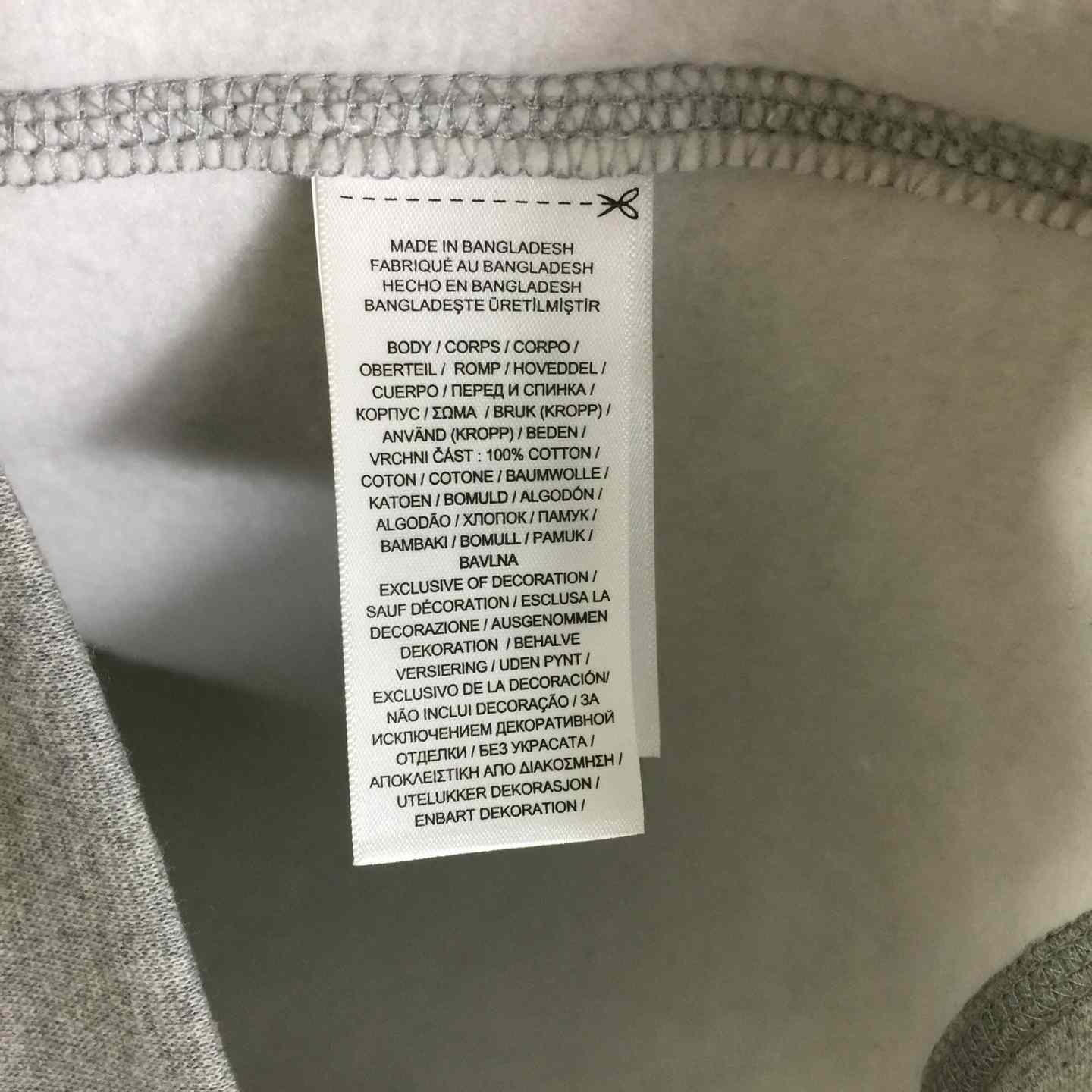 Ralph Lauren Grey Cotton-blend Crewneck - DesignerGu