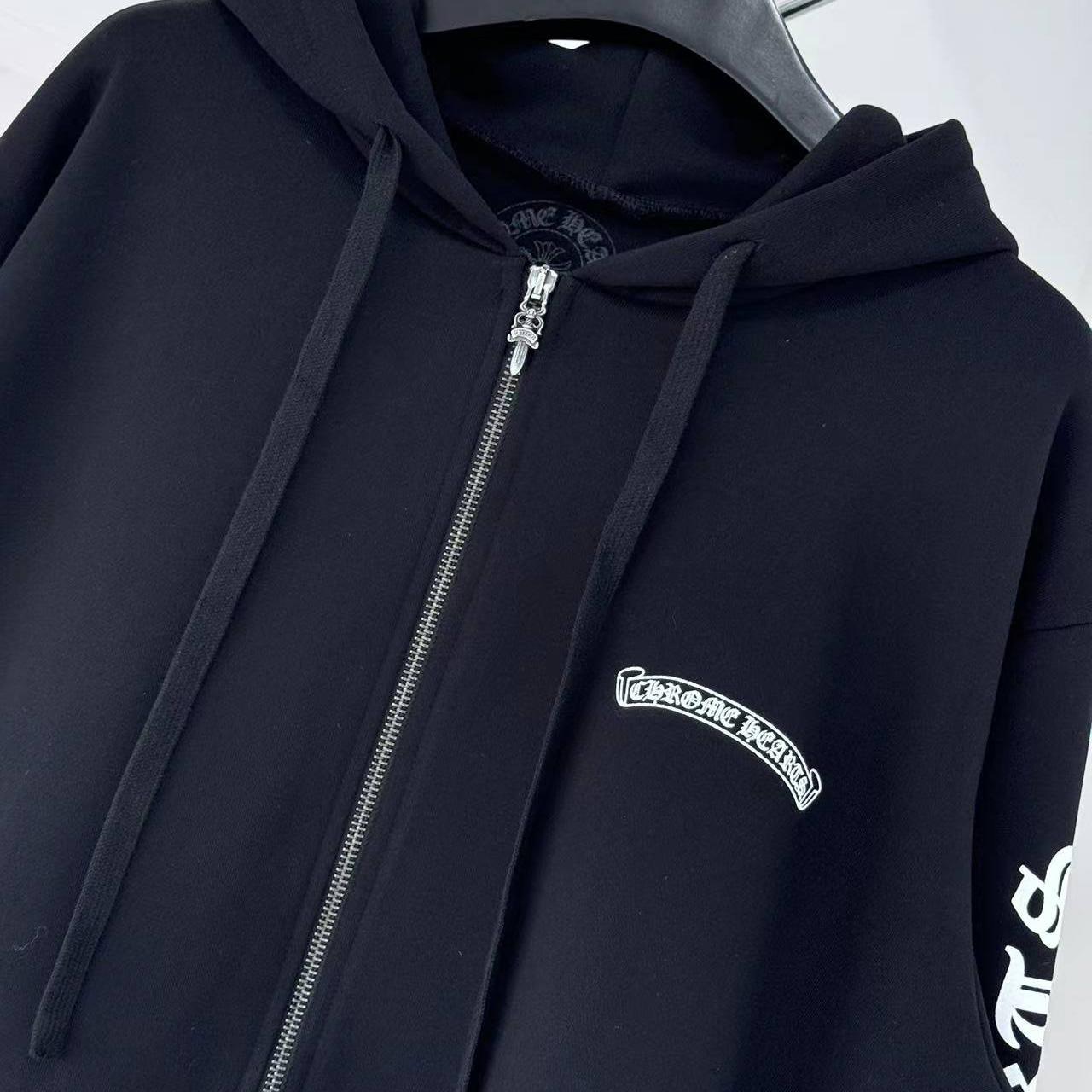 Chrome Hearts Zip Up Hoodie - DesignerGu