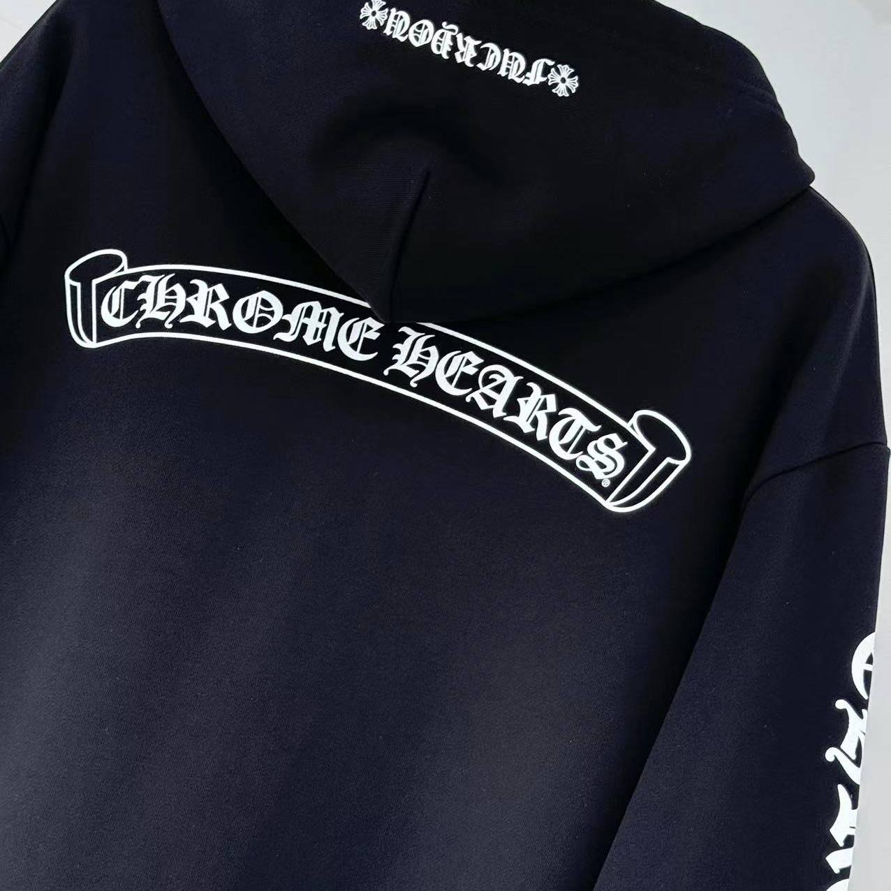 Chrome Hearts Zip Up Hoodie - DesignerGu