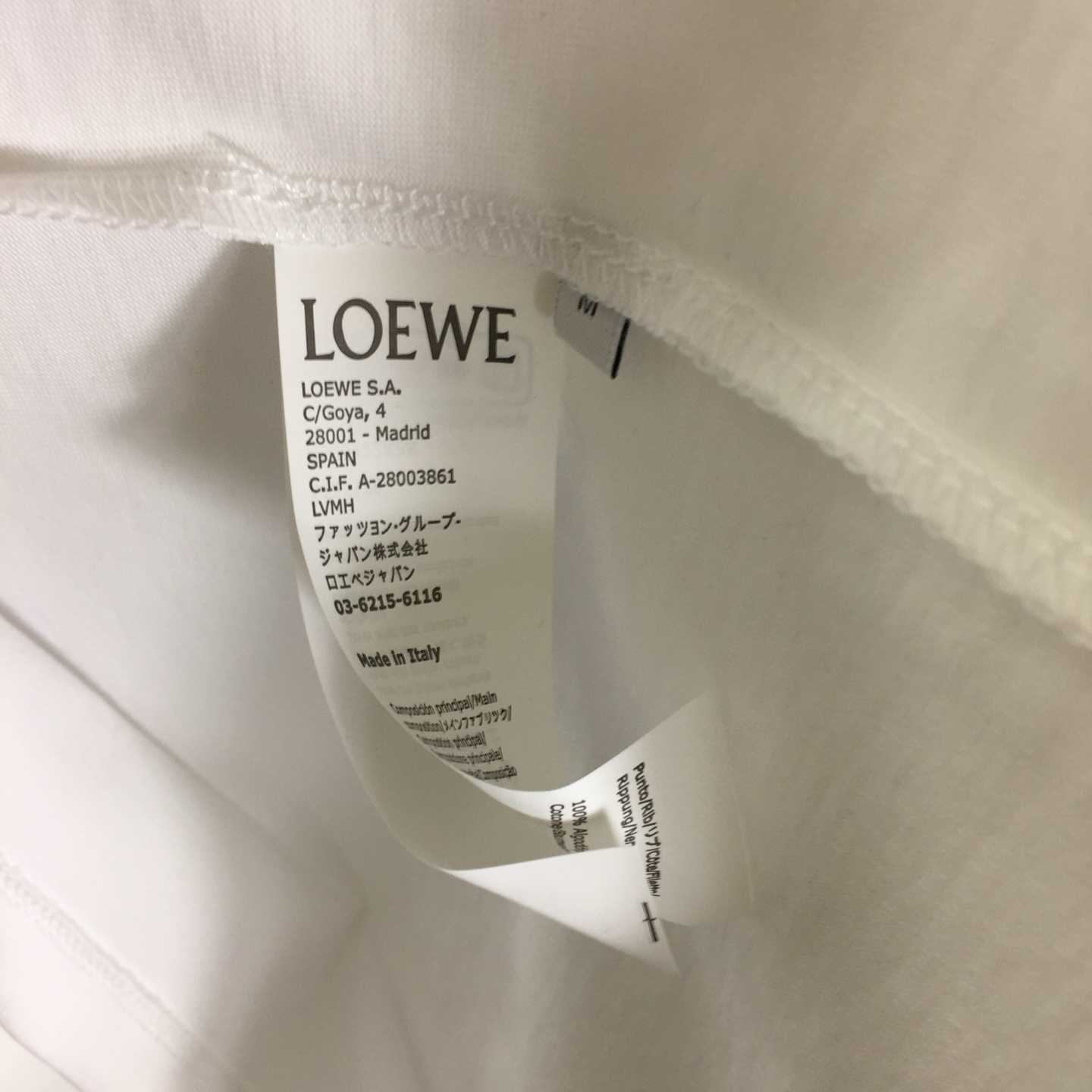 Loewe Relaxed Fit T-shirt In Cotton - DesignerGu