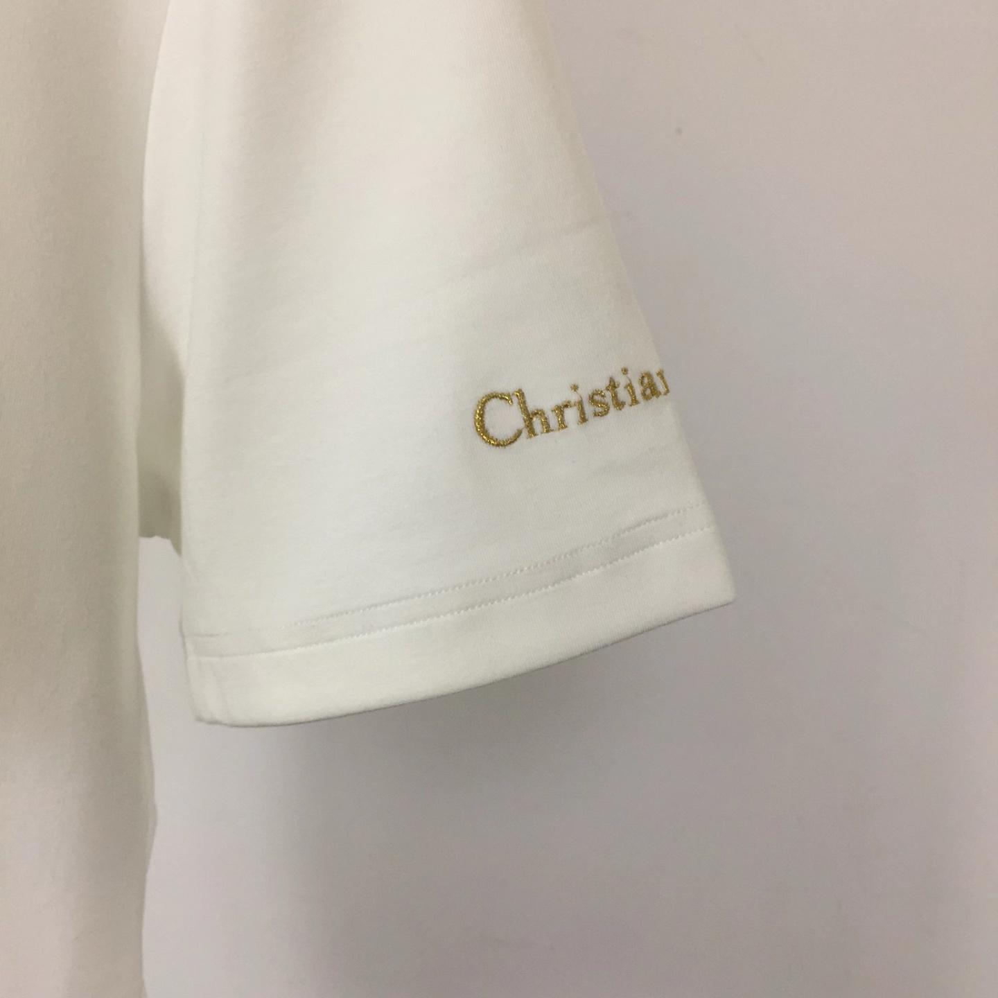 Dior Cotton T-Shirt  - DesignerGu
