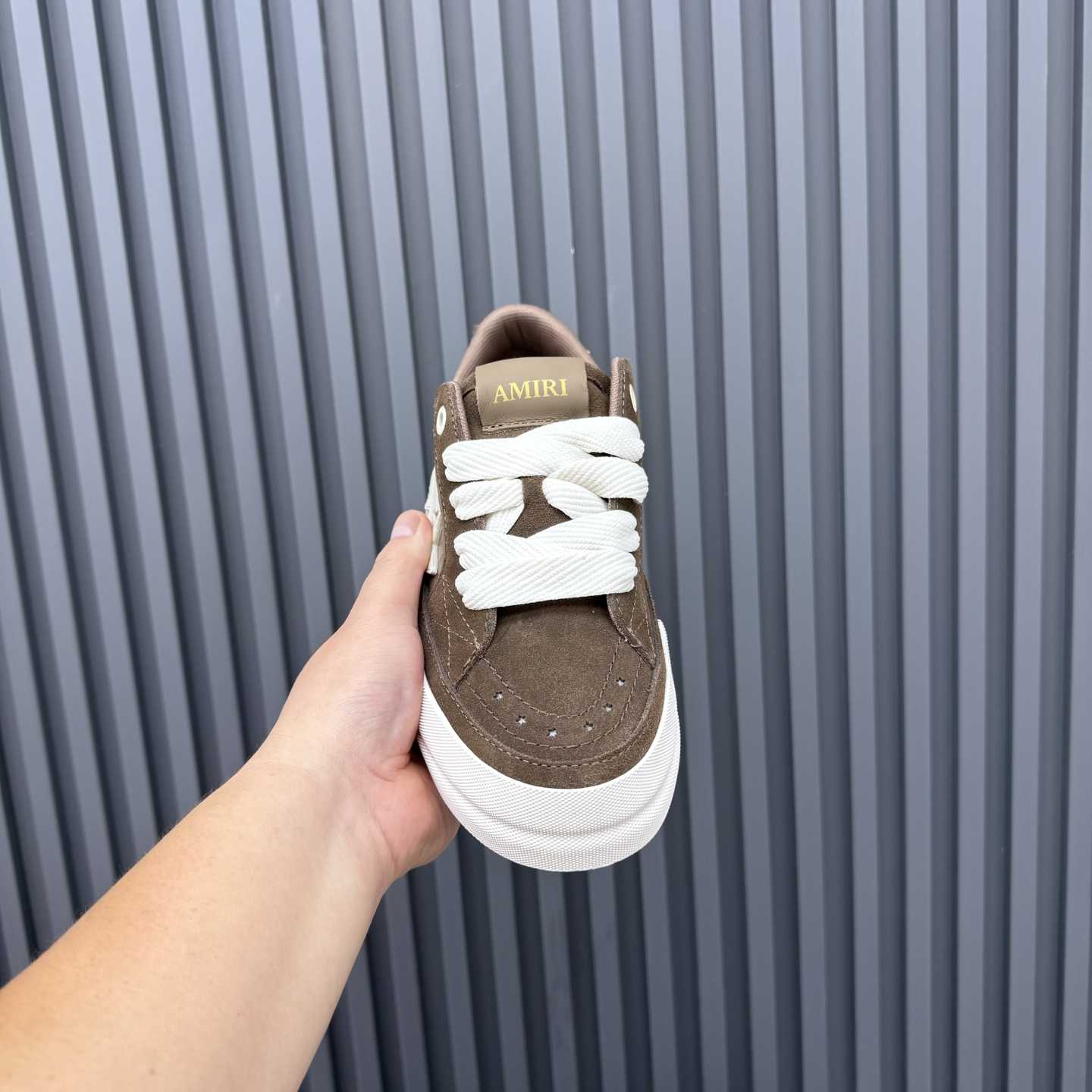 Amiri Star-embellished Suede Trainers - DesignerGu