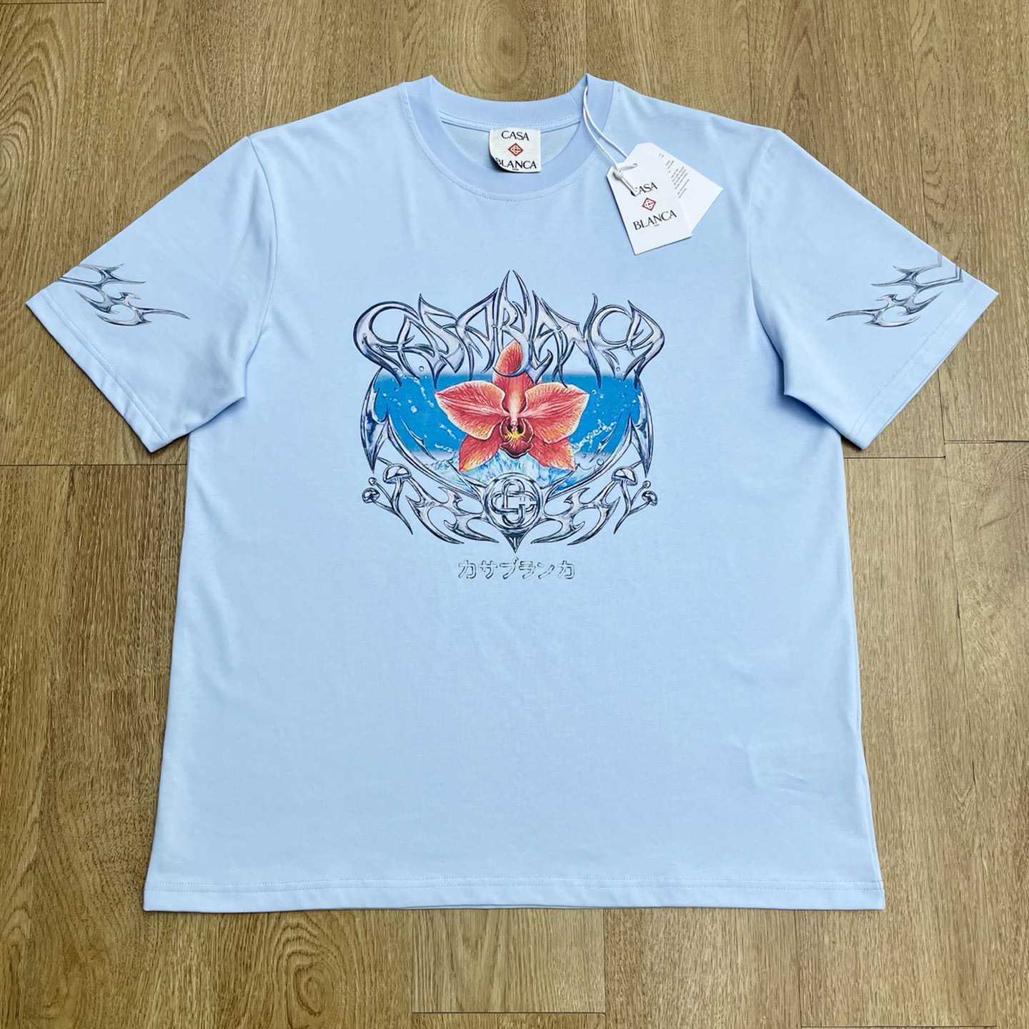 Casablanca Blades Oversized Short Sleeve T-Shirt   C1085 - DesignerGu