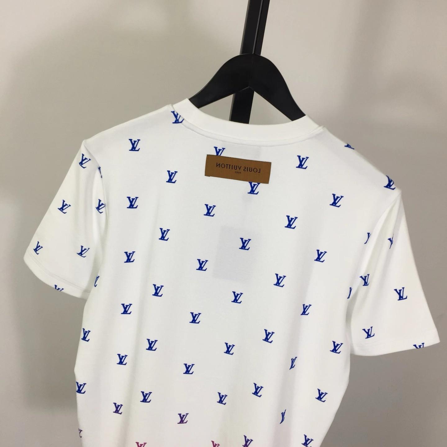 Louis Vuitton Monogram Cotton T-Shirt  - DesignerGu