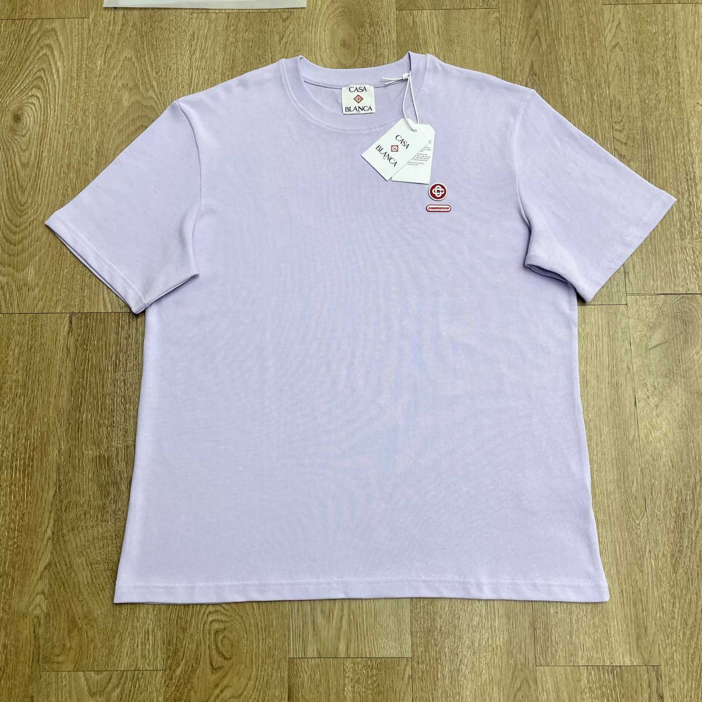 Casablanca Logo-patch Cotton T-shirt   C1089 - DesignerGu