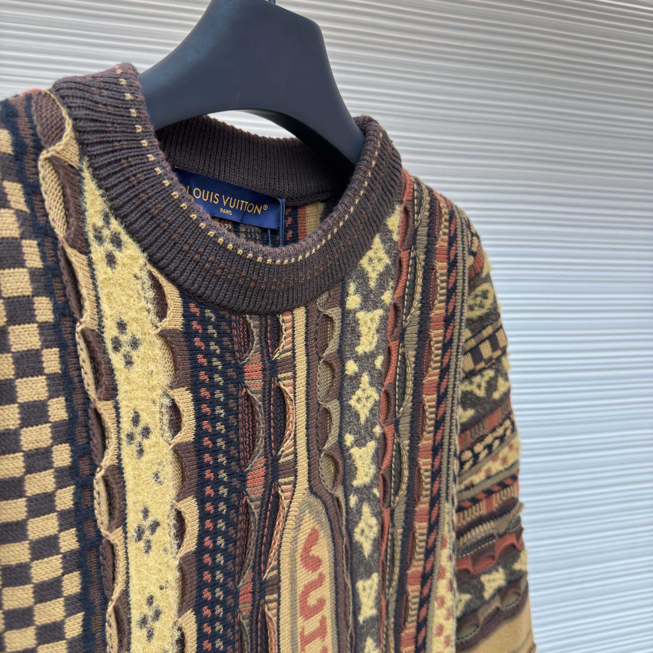 Louis Vuitton Long-Sleeved Crewneck   1AIMBI - DesignerGu