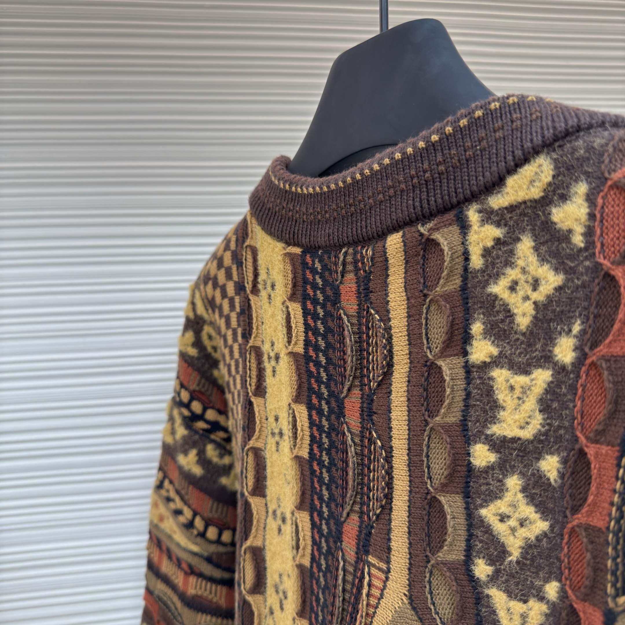 Louis Vuitton Long-Sleeved Crewneck   1AIMBI - DesignerGu