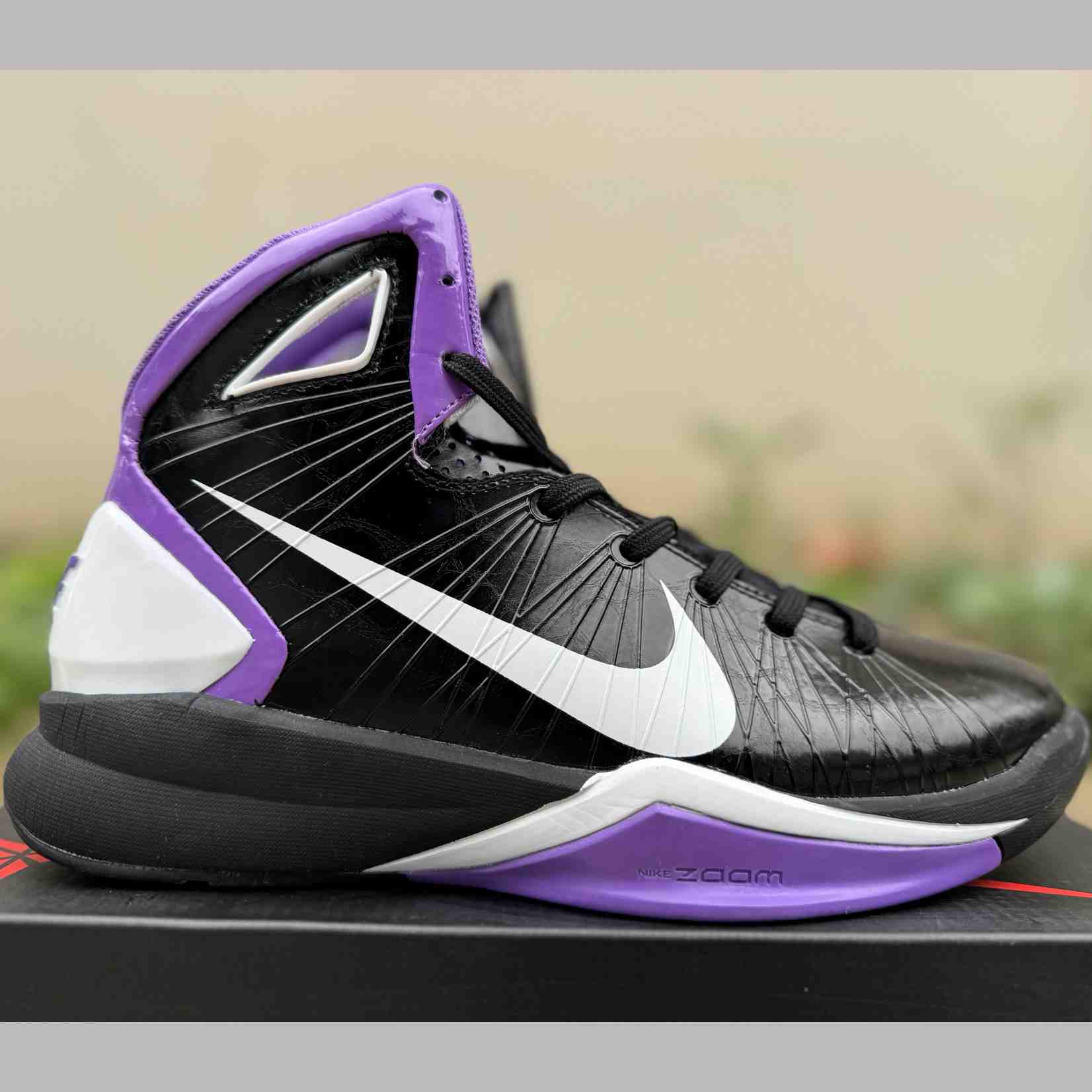 Nike Hyperdunk 2010 “Black White Purple” – 407625-019 - DesignerGu