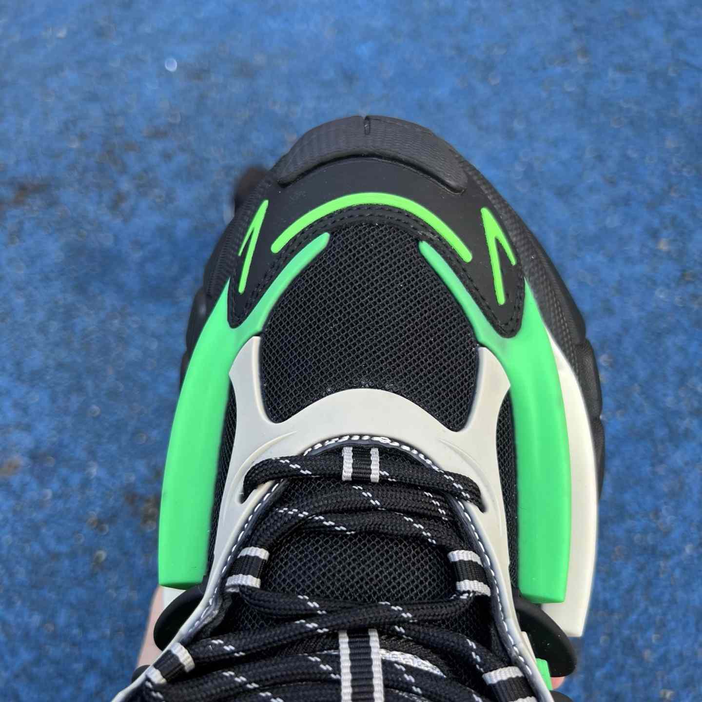 Pharrell x Virginia x adidas Adistar Jellyfish “Black/Green” Comfortable Fashion Slide JP9266 - DesignerGu