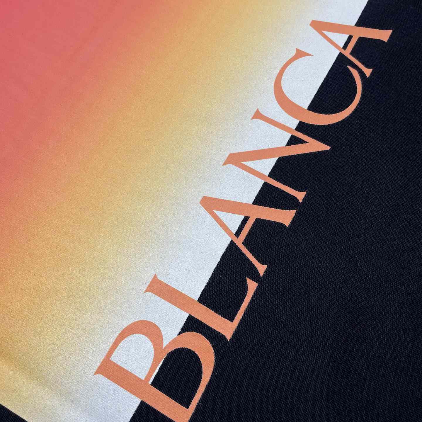 Casablanca Gradient Square Short Sleeve T-Shirt   C1101 - DesignerGu