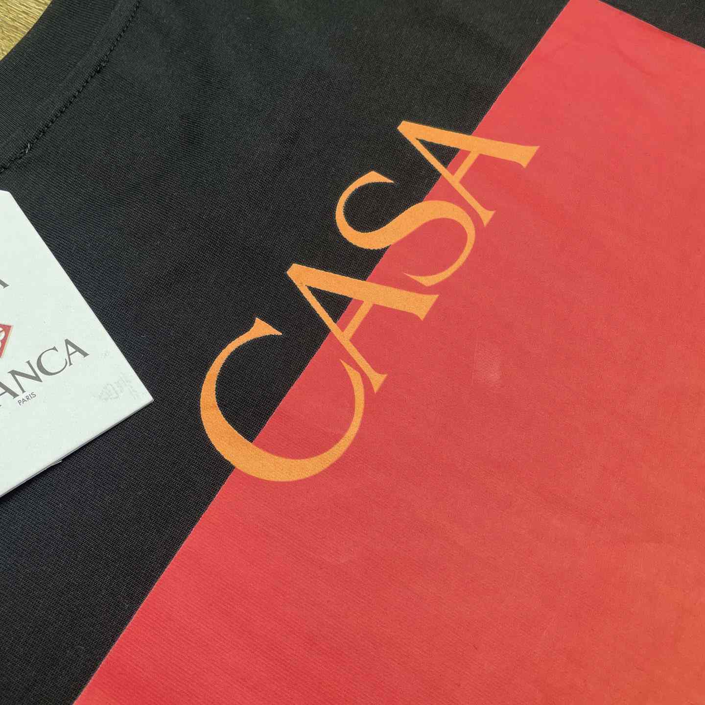 Casablanca Gradient Square Short Sleeve T-Shirt   C1101 - DesignerGu